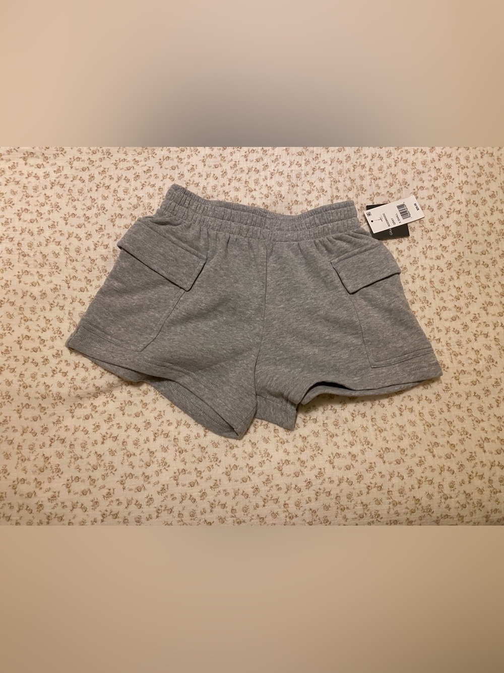 Grayson Threads Gray Cargo Sweat Shorts